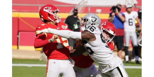 Las Vegas Raiders besegrade Kansas City Chiefs igen under den nya säsongen